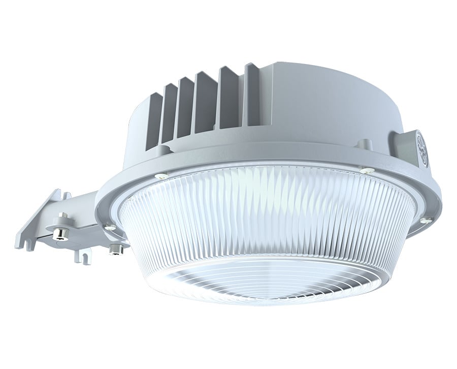 YBLED Dimmable Light, 60, 50, 50 W Fixture, 120 to 277 V AC, Gray Housing