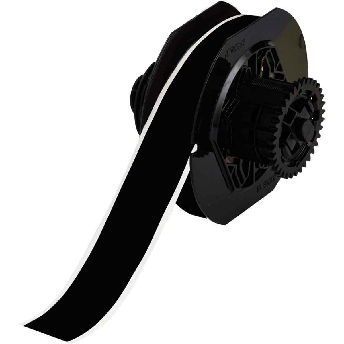 B30C-1125-595-BK ToughWash B30 Printer Label, 100 ft L x 1-1/8 in W, Black, B-595 Vinyl