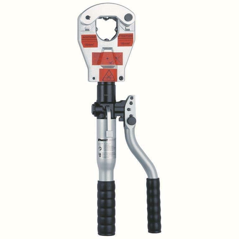 CT-980 Uni-Die Manual Hydraulic Crimping Tool, 4 AWG to 750 kcmil Copper Crimping, 6.2 ton Crimping, 20.7 in OAL