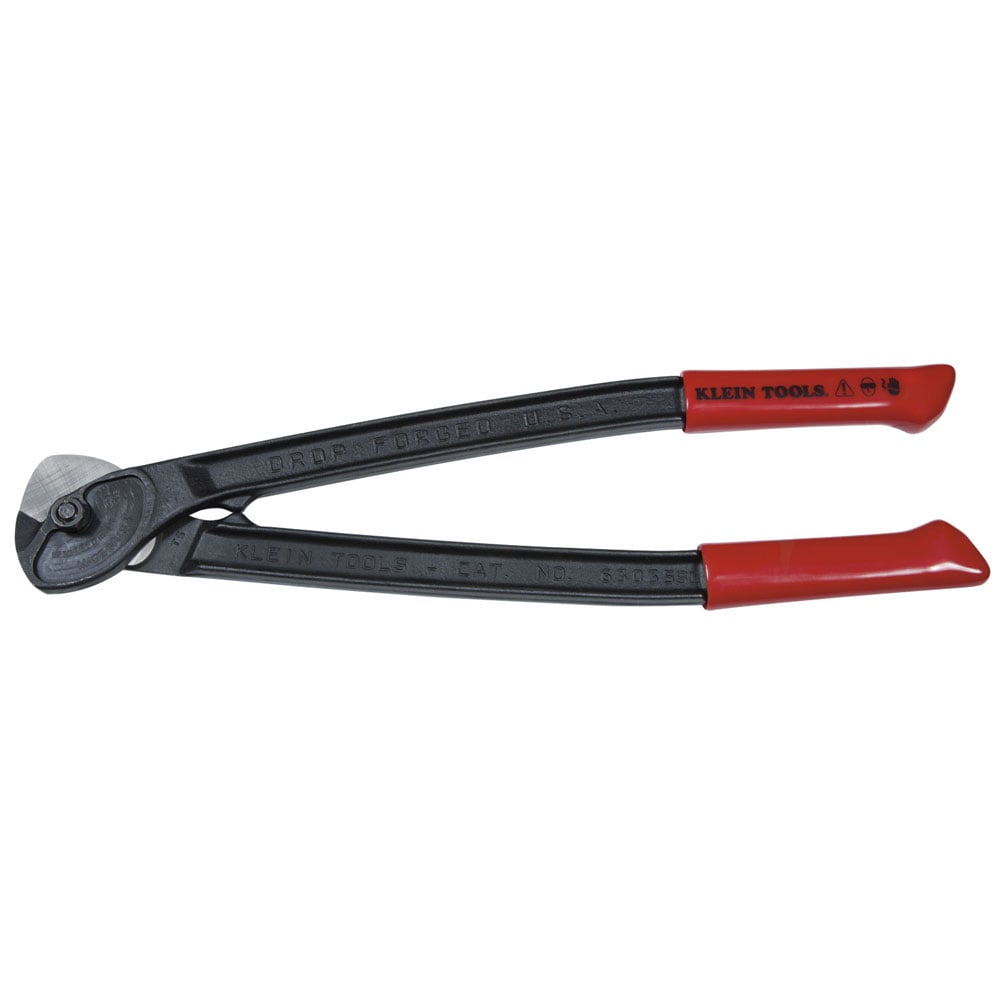 63035SC Wire Rope Cutter, 9/32 in Cable/Wire, 18 in OAL, Forged Steel Jaw