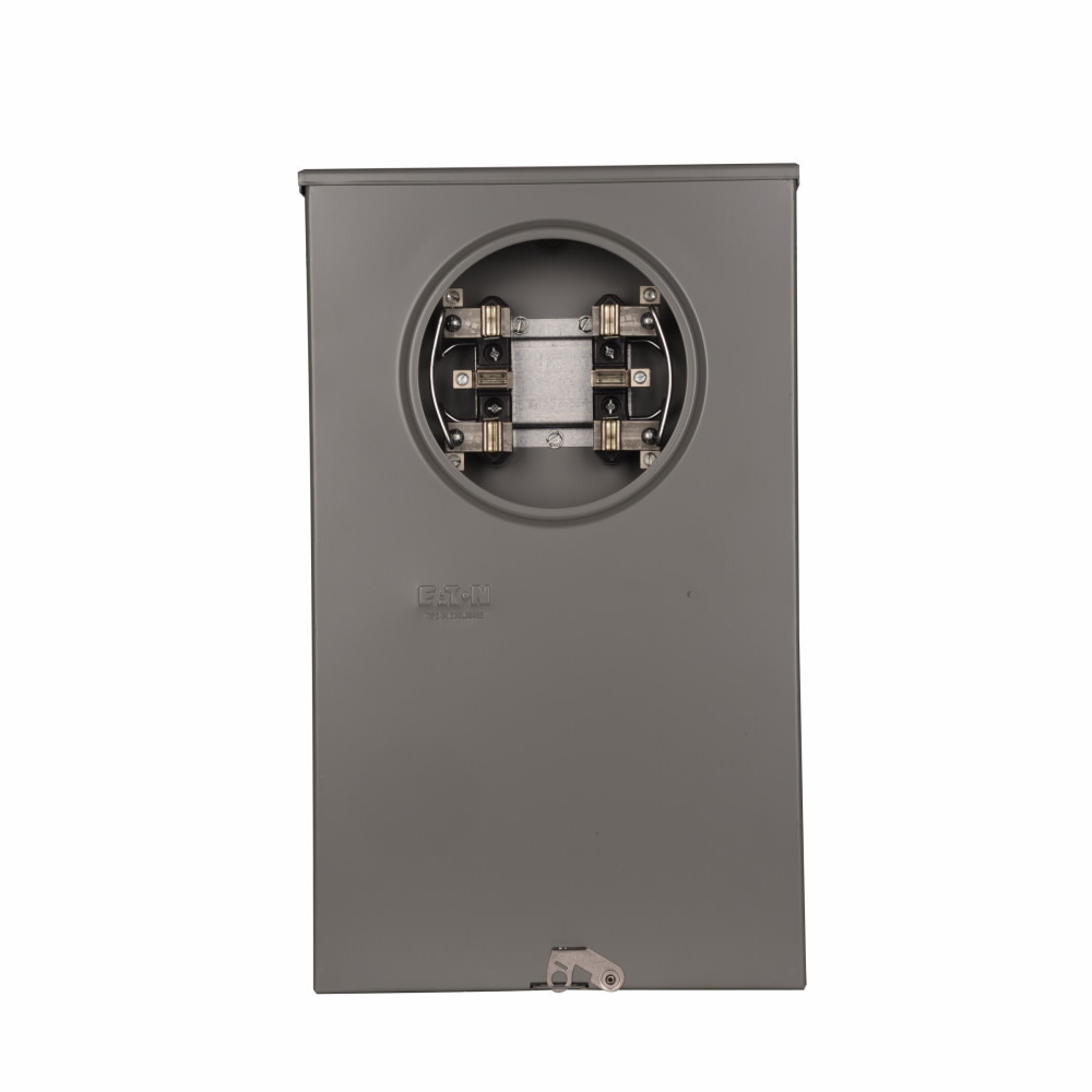 USTS61B138CH Instrument-rated Single Position Meter Socket with Factory Wired Test Switch, 20 Amp, 13 Jaw, OH, UG, 600V