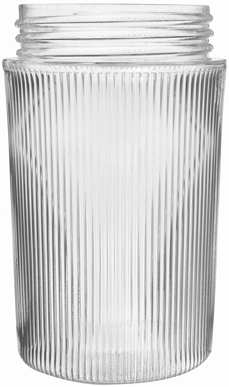 GL100PGB 100 Vaporproof Light Fixture Globe, Cylindrical Flat Bottom Shape, 75 W, For Use With Vaporproof Lighting Fixture, Polycarbonate Glass