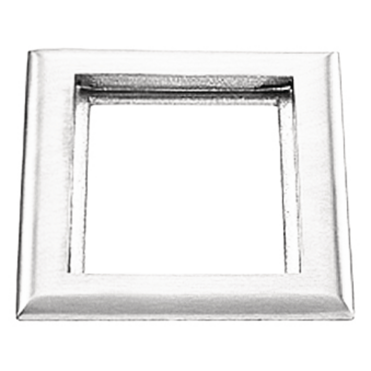 S3083 1/2/3-Gang Machined Standard Tapered Carpet Flange, 4.85 in L, Polycarbonate