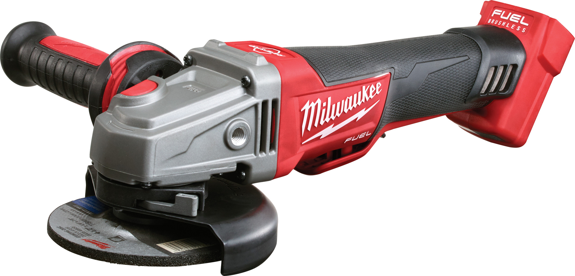 2783-20 M18 Fuel Cordless Angle Braking Grinder, 5 in Dia Wheel, 5/8-11 Arbor/Shank, 18 VDC, Li-Ion Battery, No-Lock Paddle Switch