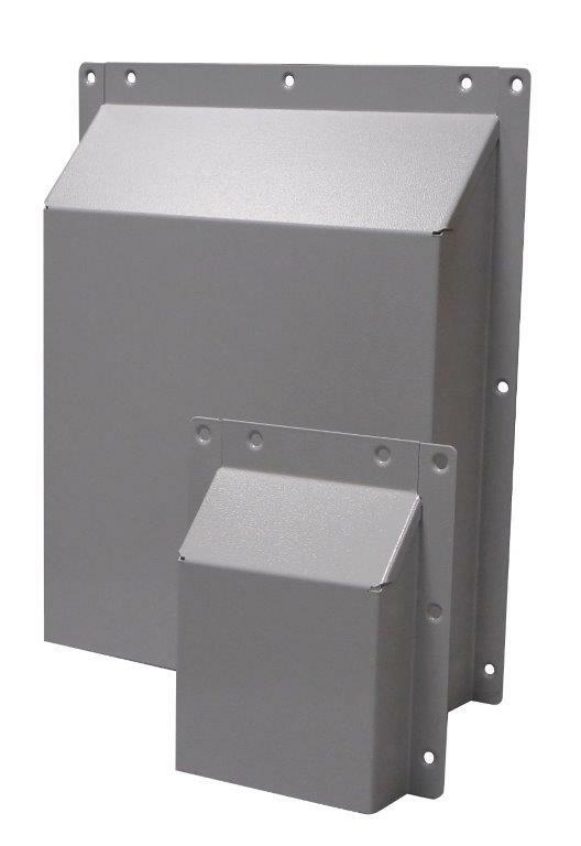 3238090 Vandal-Resistant Fan Shroud, Carbon Steel, Light Gray