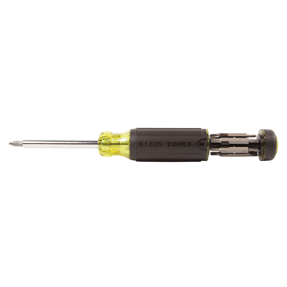 32290 15-in-1 Multi-Bit Standard Screwdriver, 15 Pieces, Cushion Grip Handle, Steel