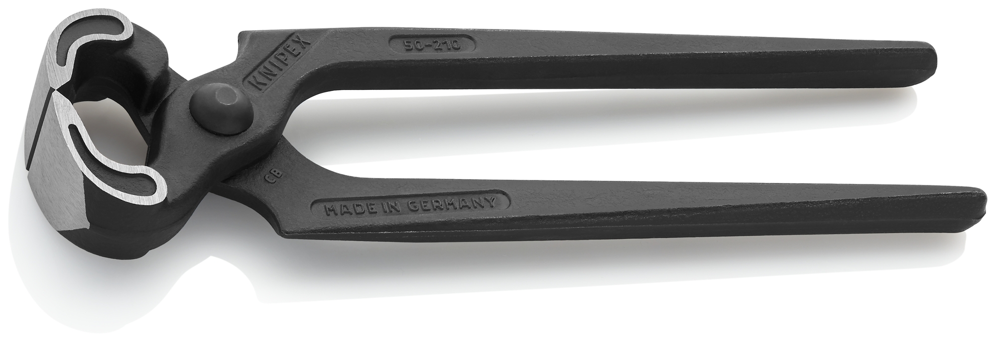 Carpenters' End Cutting Pliers, 8 1/4 in., Bare Handles, Polished