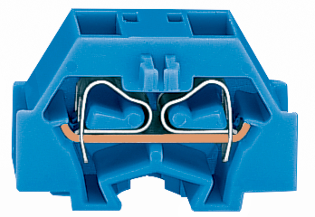 260-334 Operating Tool Conductor Terminal Block, 400 V, 18 A, 28 to 16 AWG Wire, 1 Poles, Surface Mount