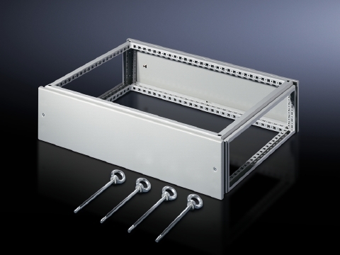 8801735 TS Series Top Mounting Module, For Use With TS Series 24 in W x 24 in D Type Enclosure, NEMA 12, Carbon Steel, Light Gray