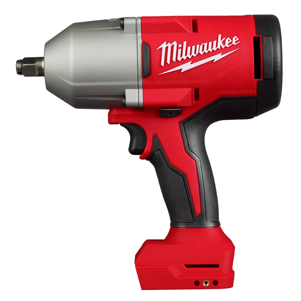 2666-20 M18 High Torque Impact Wrench, 1/2 in Drive, 0 to 2000 ipm, 800 ft-lb Fastening/1200 ft-lb Nut-Busting Torque Rating, 18 V, 8.75 in OAL