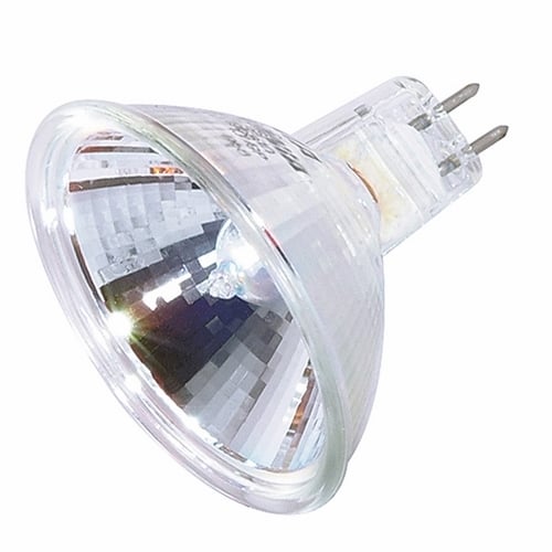 S1966 Dimmable Lensed Halogen Lamp, 20 W, GU5.3/GX5.3 Halogen Lamp, MR16 Shape