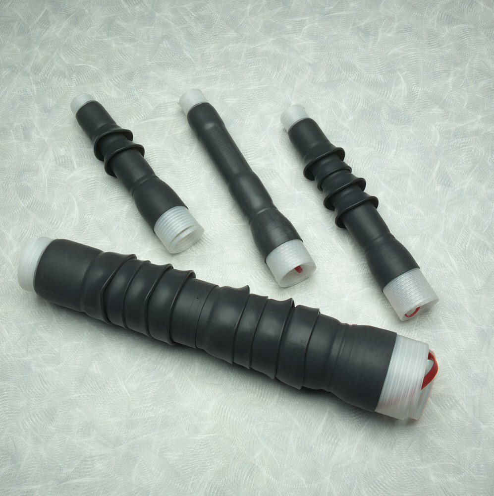7100164478 QT-III 7650-S Cold Shrink Termination Kit, For Use With Concentric Neutral and Jacketed Concentric Neutral Power Cable, Silicon Rubber