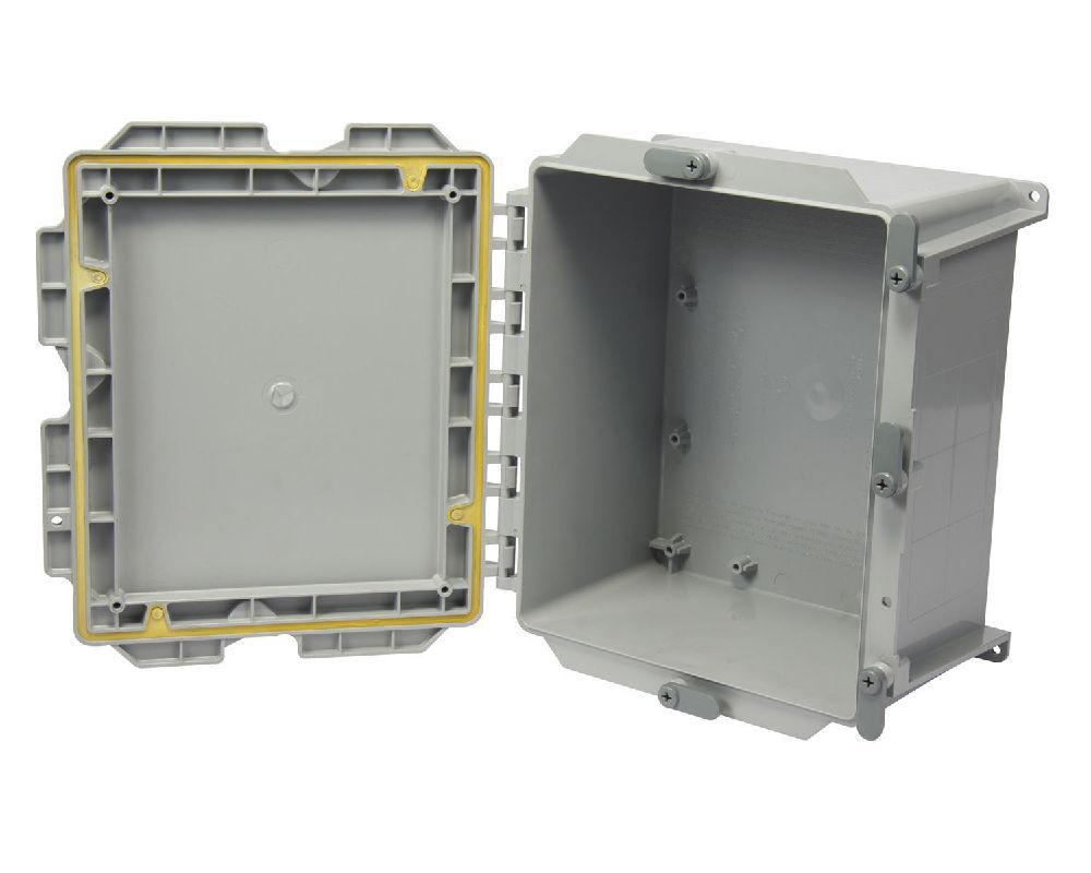 277102 Scepter JBOX Hinged Cover Junction Box, 6.9 in H x 12.17 in W, PVC