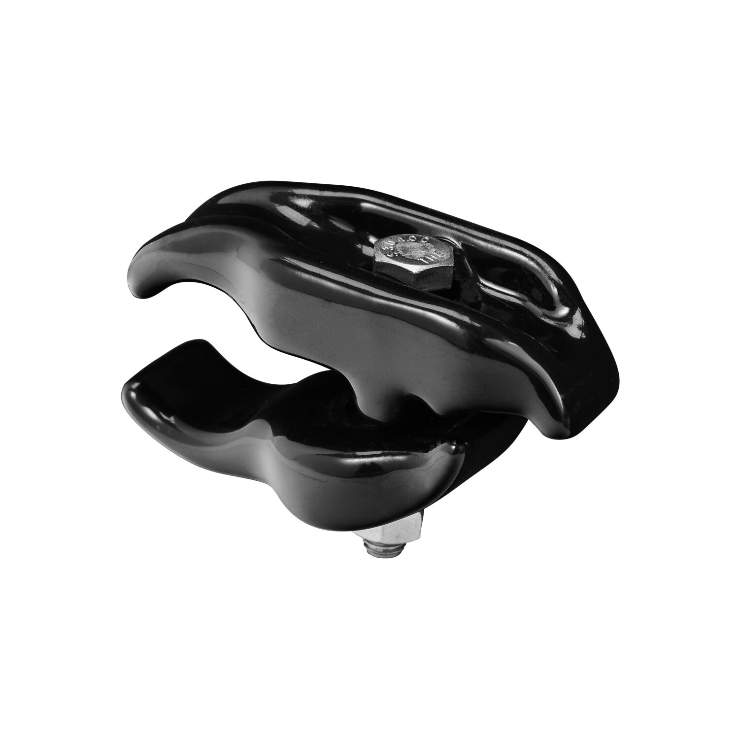 PV0700PARC75HD Parallel Beam Clamp, 3/4 in Conduit, Rigid Steel, Galvanized/Black PVC Coated