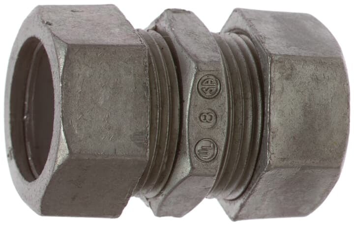 TK-216-SC Steel City Compression Coupling, 2 in, For Use With EMT Conduits, Die Cast Zinc