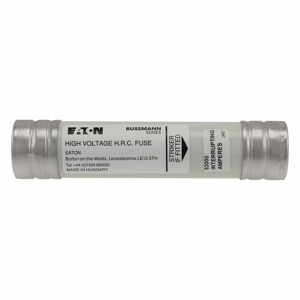 5.5CAVH0.5E CAV British Style Potential Transformer Fuse, 0.5 A, 5.5 kV, 63 kA Interrupt, Class: E, Cartridge Body
