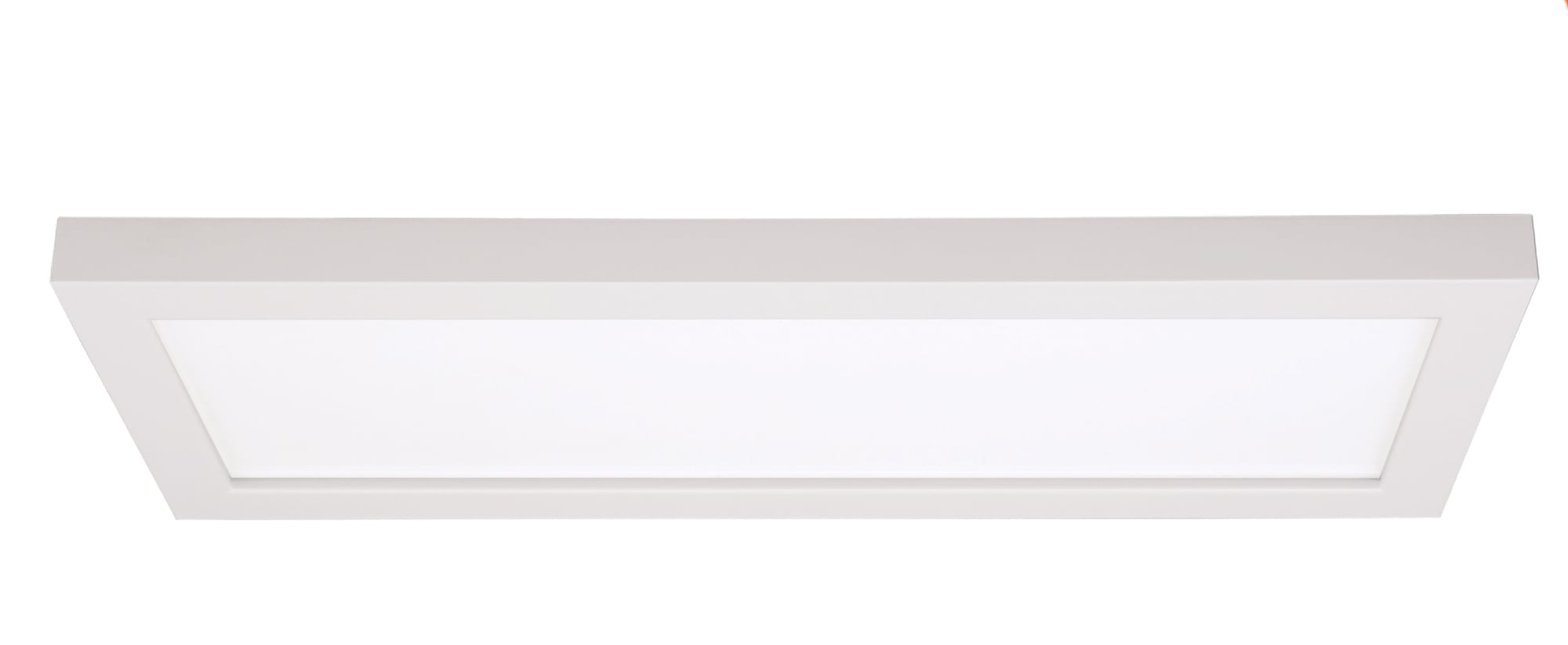 S9368 Blink Rectangular RetroFit LED Light Fixture, 120 V AC, Frosted White Housing