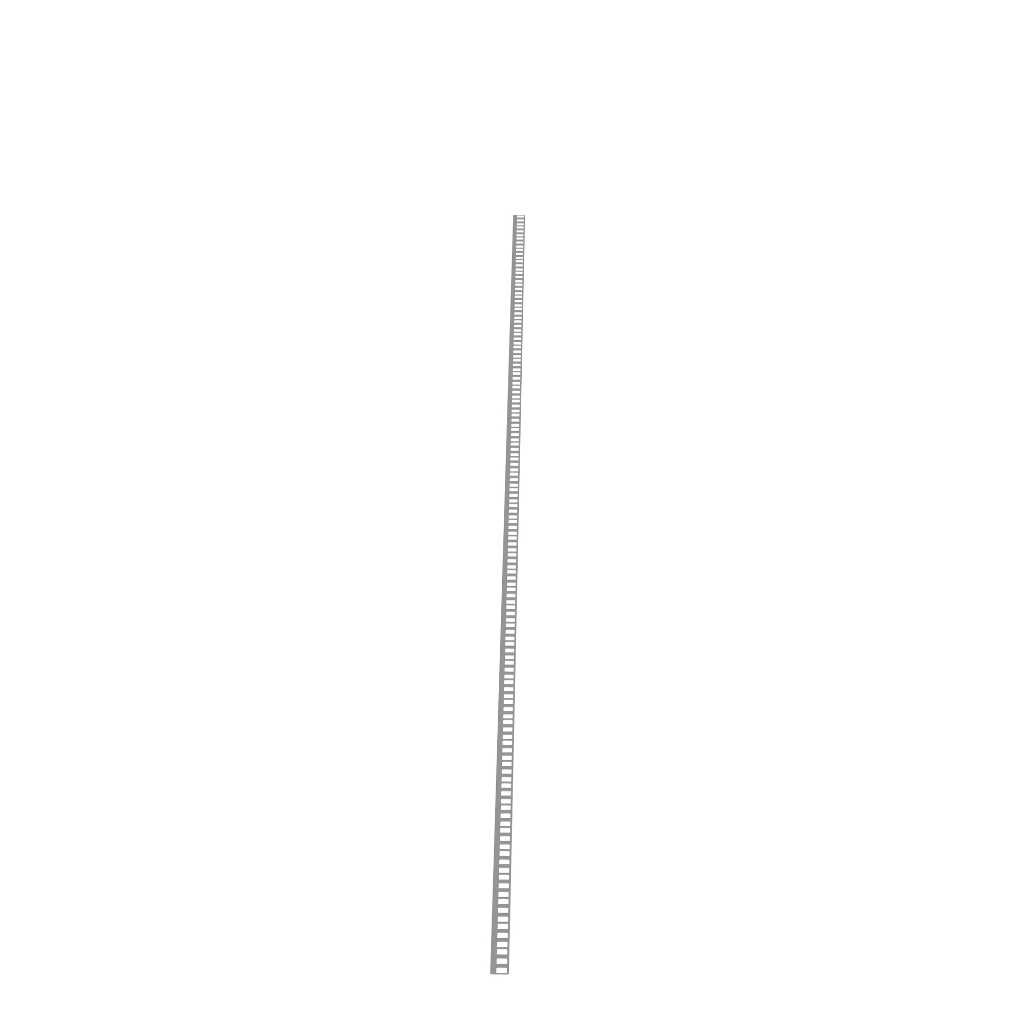 RGS134B-1 StructuredGround Grounding Strip Kit, 78.7 in L x 0.67 in W x 0.05 in THK, For Use With Cage Nut Rail Fastener