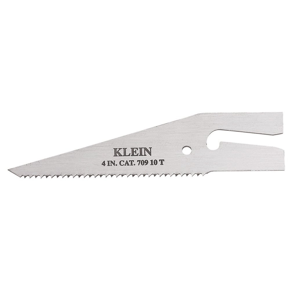 709 General Purpose Compass Saw Blade, 4 in L Blade, 10, Carbon Steel Blade