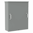 Screw-Cover Drip-Shield Type 3R With Knockouts, 30x30x12, Gray, Steel