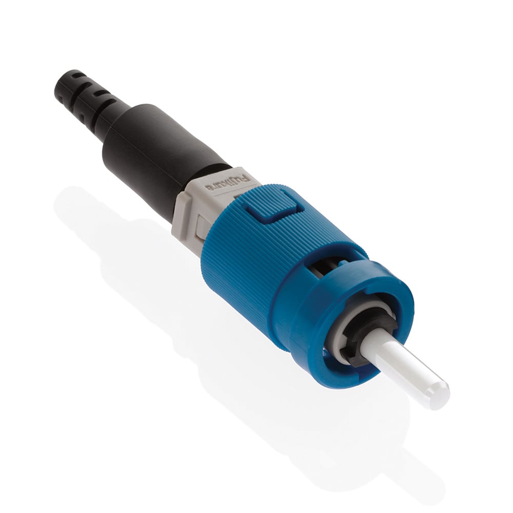 49991-SST FastCAM Pre-Polished Field Installable Connector, ST Connector, OS2 Single Mode Fiber, Pre-Radiused Zirconia Ferrule