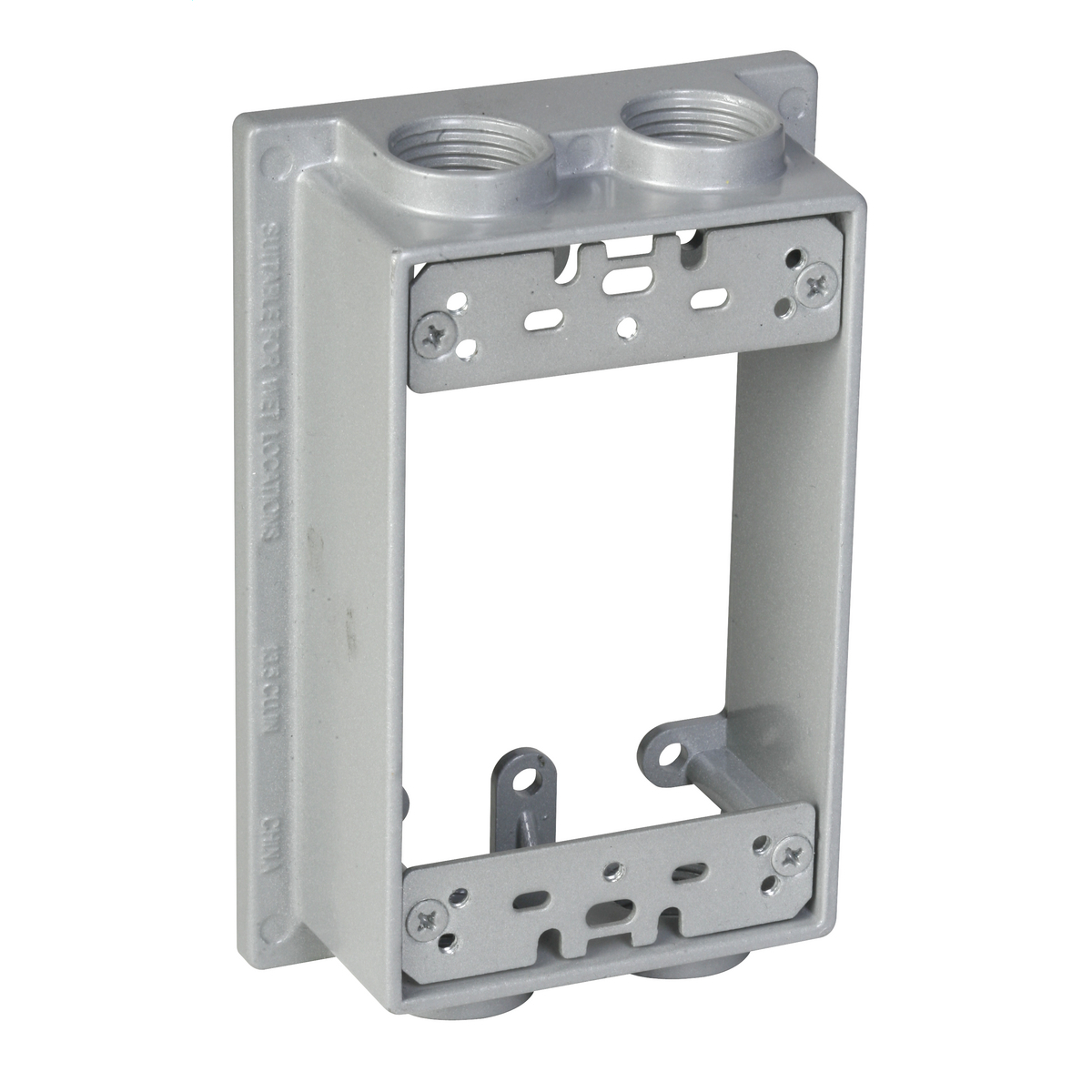 SE450S Weatherproof Extension Ring, 1 Gang, Die Cast Metal