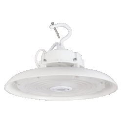 62073 ValueLED UFOHIBA 2A Generation Dimmable High Bay Luminaire, 150 W Fixture, 120 to 277 VAC, White Housing