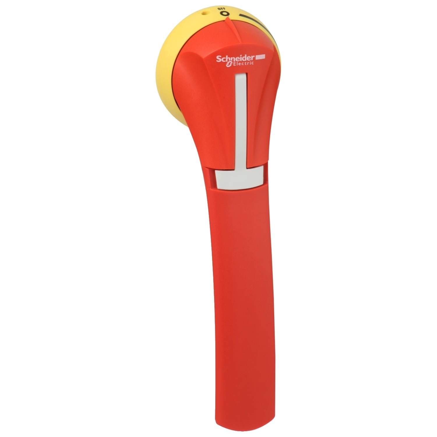 GS2AH160 TeSys External Frontal Rotary Handle With Rotary Handle Padlocking, Red/Yellow