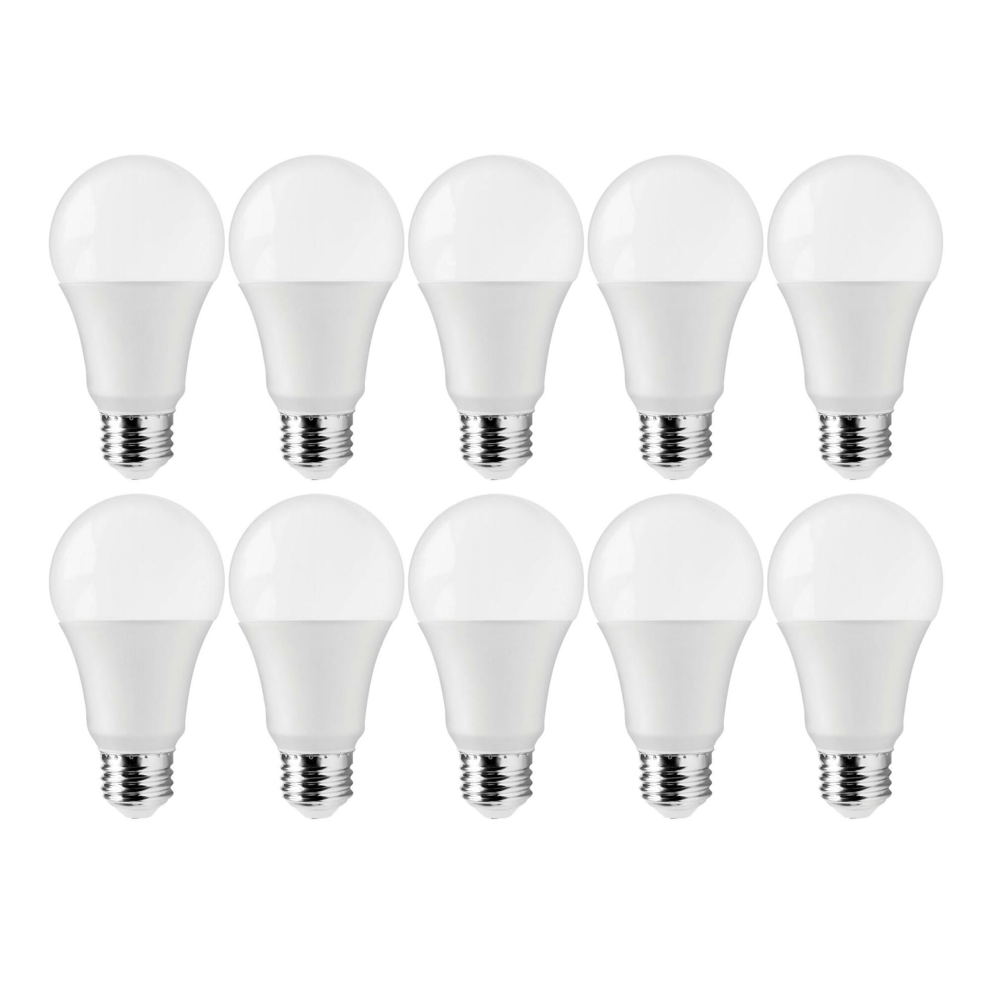 S11437 Light Bulb, 12 W, 75 W Incandescent Equivalent, E26 Lamp Base, A19 Shape, 1100 Lumens