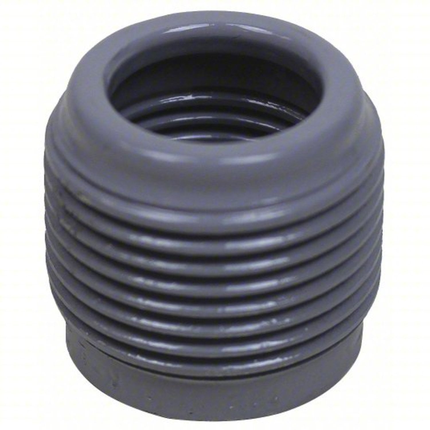 PV2012RE64 Reducing Rigid Conduit Bushing, 2 x 1-1/4 in Trade, Steel, Galvanized/PVC Coated