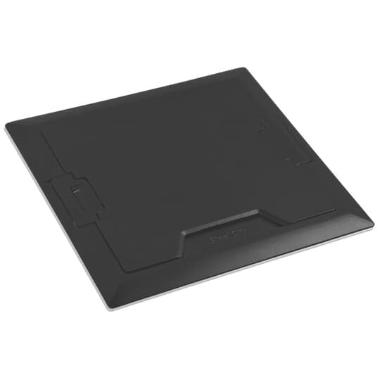 665-CST-M-BLK Steel City Concealed Service Top, 9.32 in L x 9.336 in W x 0.813 in D, Aluminum