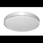 Skeet Xl 21In 25W, LED 3, 5000k, 120V Triac, Dimmable with round Deco Ring, White
