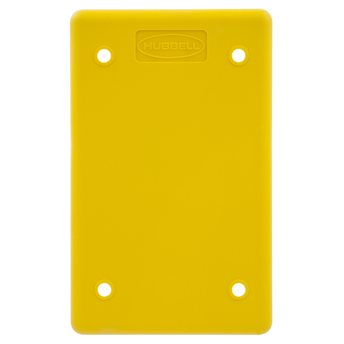 HBL60CM88 Blank Molded Standard Weatherproof Cover Plate, Thermoplastic