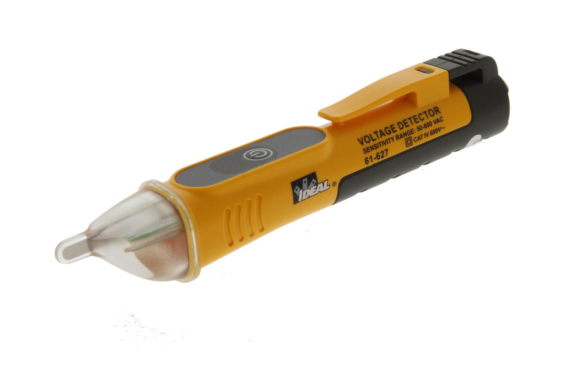 61-627 Non-Contact Voltage Tester With Flashlight, Battery, 50 to 600 V AC Max Working