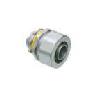 Straight, zinc die-cast connector for use with metallic or non metallic liquid tight conduit type B only. 1" Trade Size.