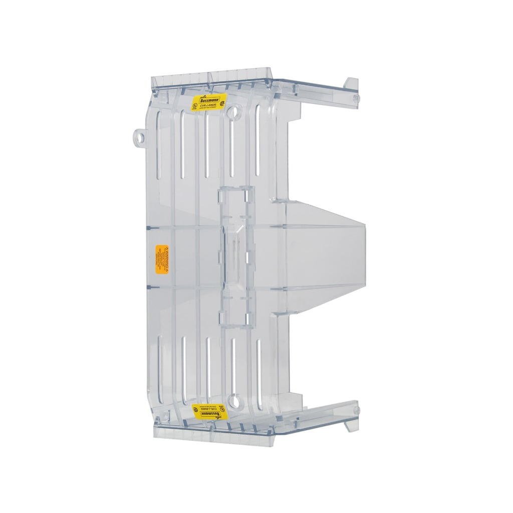 CVR-J-60600 Non-Indicating Fuse Block Cover, 600 A, 600 V AC, For Use With Class J Modular Fuse Block, Thermoplastic