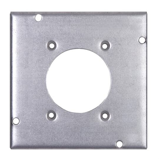 RSL-13 Steel City Surface Cover, 4-11/16 in L x 4-11/16 in W x 1/2 in D, Steel
