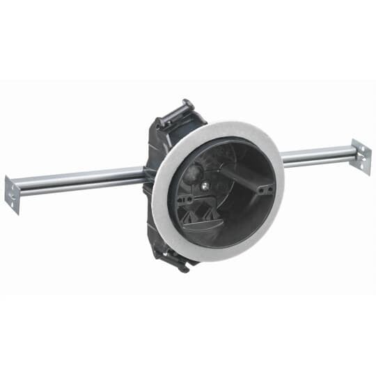 FN-426-CV-BH Carlon Ceiling Fixture Vaportight Box, Polycarbonate, 26 cu-in Capacity, 4 in L x 4 in W x 2-3/4 in H