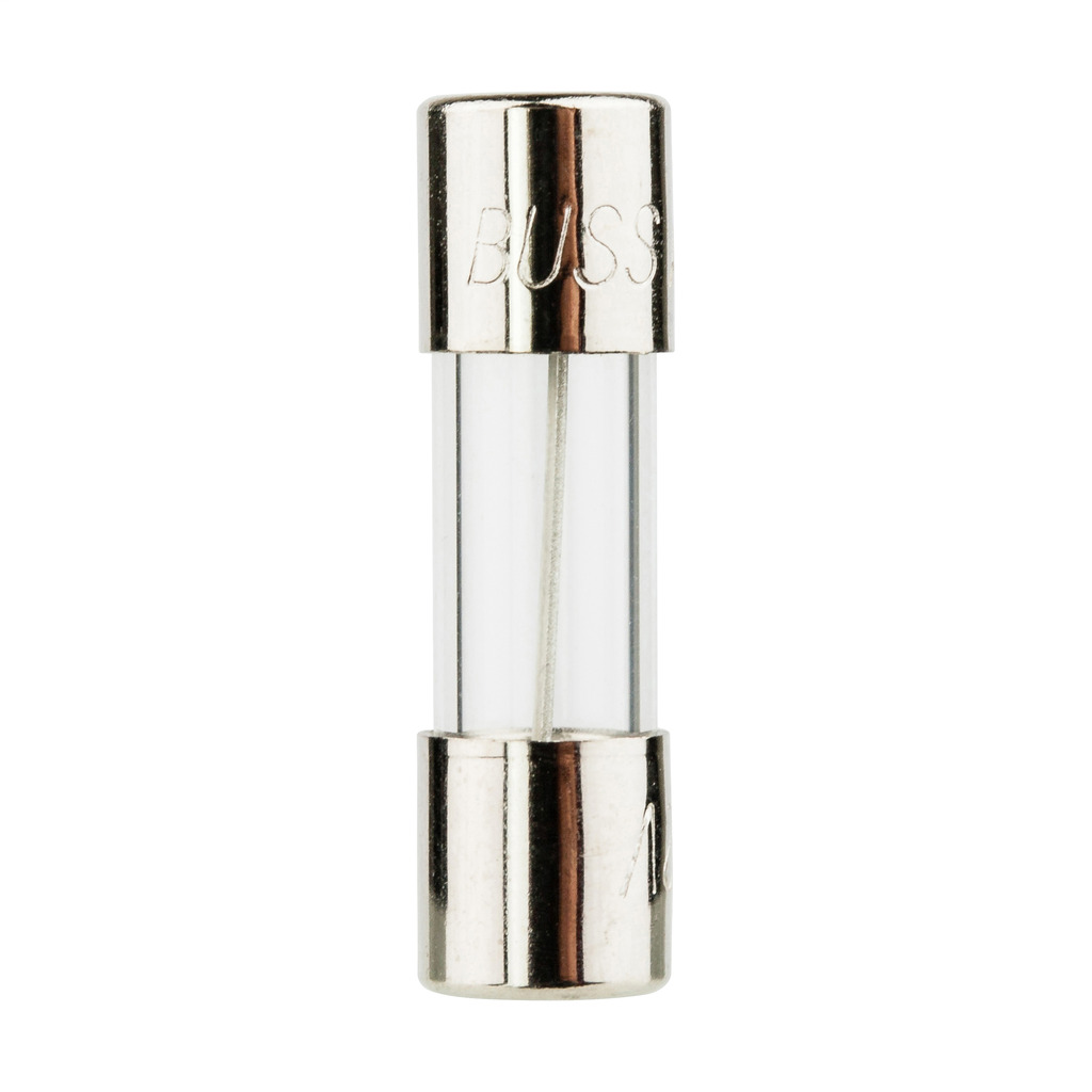 AGW-6 Current Limiting Small Dimension Fast Acting Fuse With Nickel Plated Brass End Caps, 6 A, 32 V AC, 1 kA Interrupt, Cylindrical Body