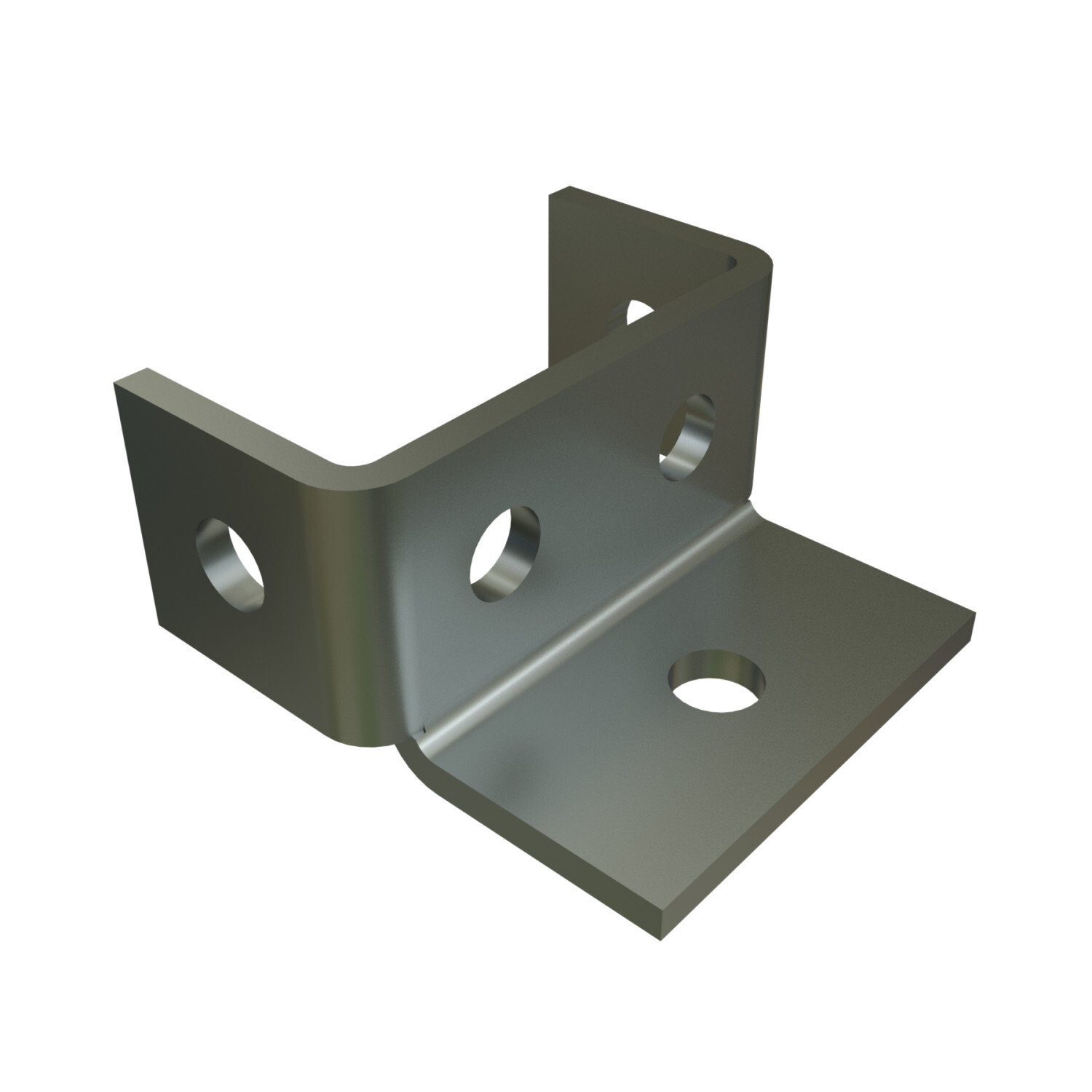 P2453-EG Post Base, For Use With 1-5/8 in W Series Channel