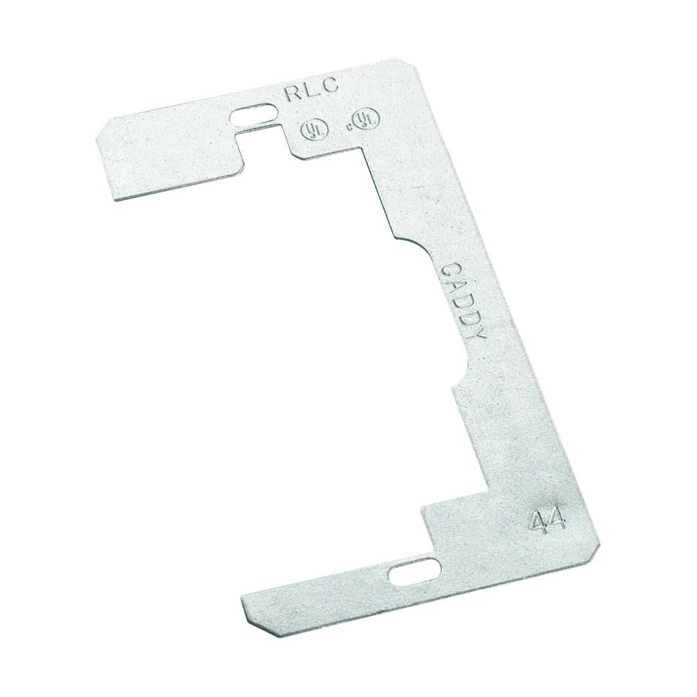 RLC Device Leveller and Retainer, 4-1/4 in H x 2.3 in W, Steel, Plain