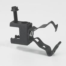 BG-16-C1 Guide-Rite Conduit to Beam Fastener, 1 in Conduit, 1/2 in THK Flange, 25 lb Load, High Carbon Steel, Zinc Phosphate