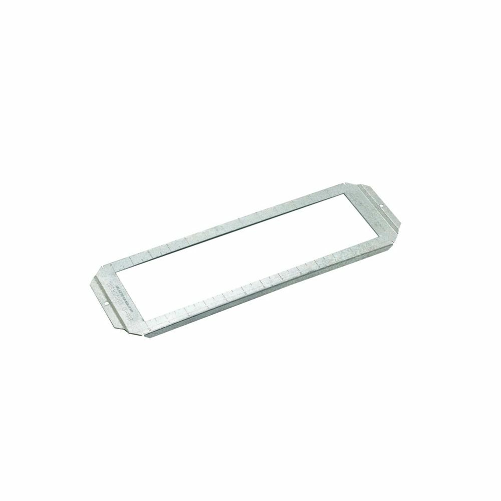 BB7-16 Open Box Mounting Bracket, 16 in Stud Spacing, Fastened Mount, Steel, Pre-Galvanized