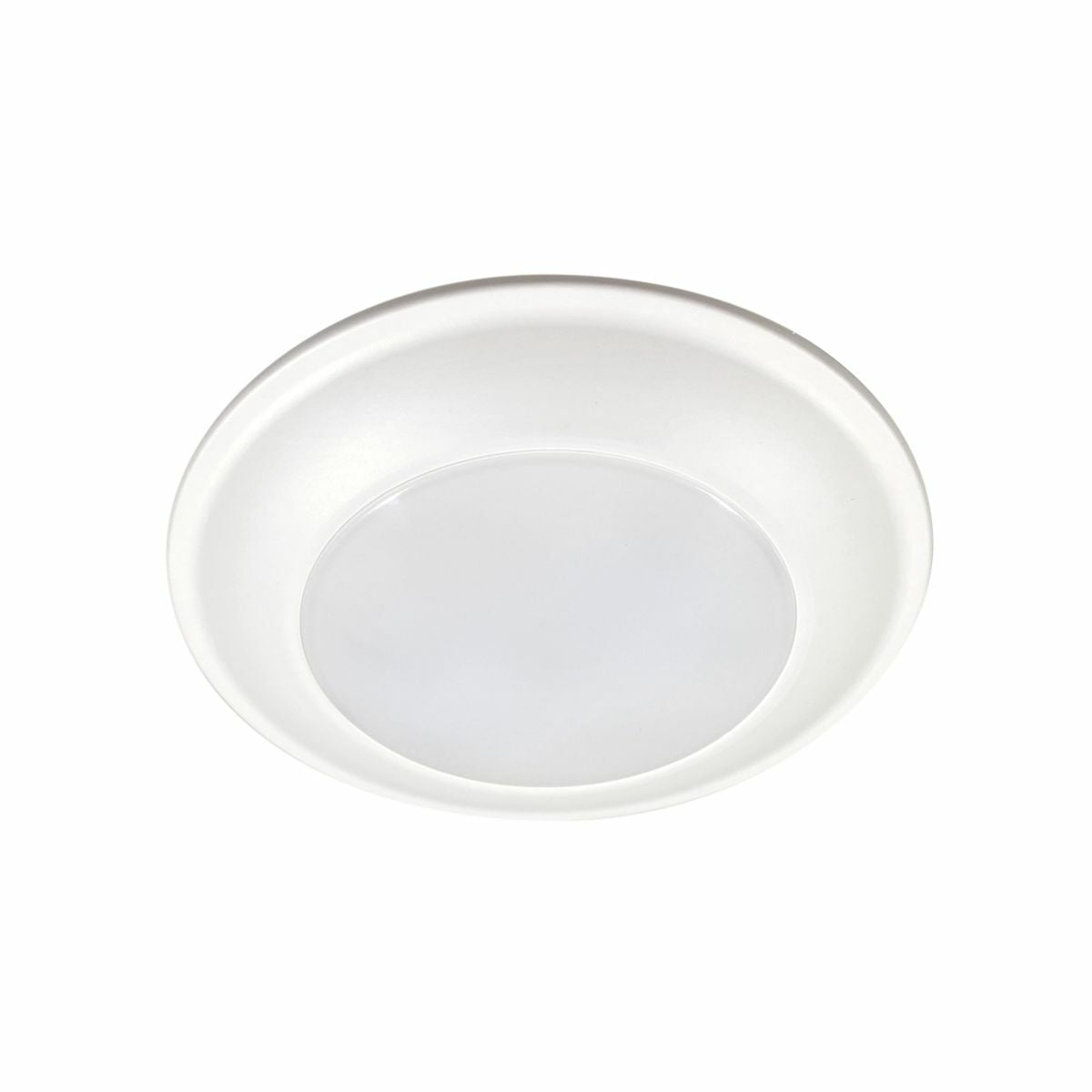 HLS6099301EWH-12BP Halo HLS Round Low Profile Fixture, 15.4 W Fixture, 120 V AC, Matte White Housing