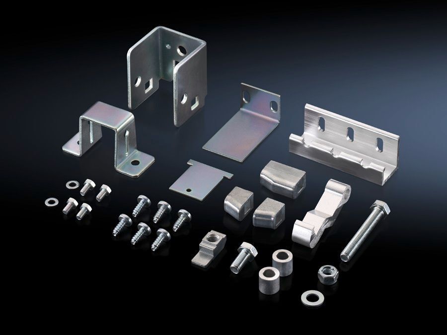 4911000 Adjacent Door Latch Interlock Kit, For Use With TS Series 1/2-Door, Door Locking of Bayed Combination Enclosure, Conventional Master Switch, Steel, Zinc Plated