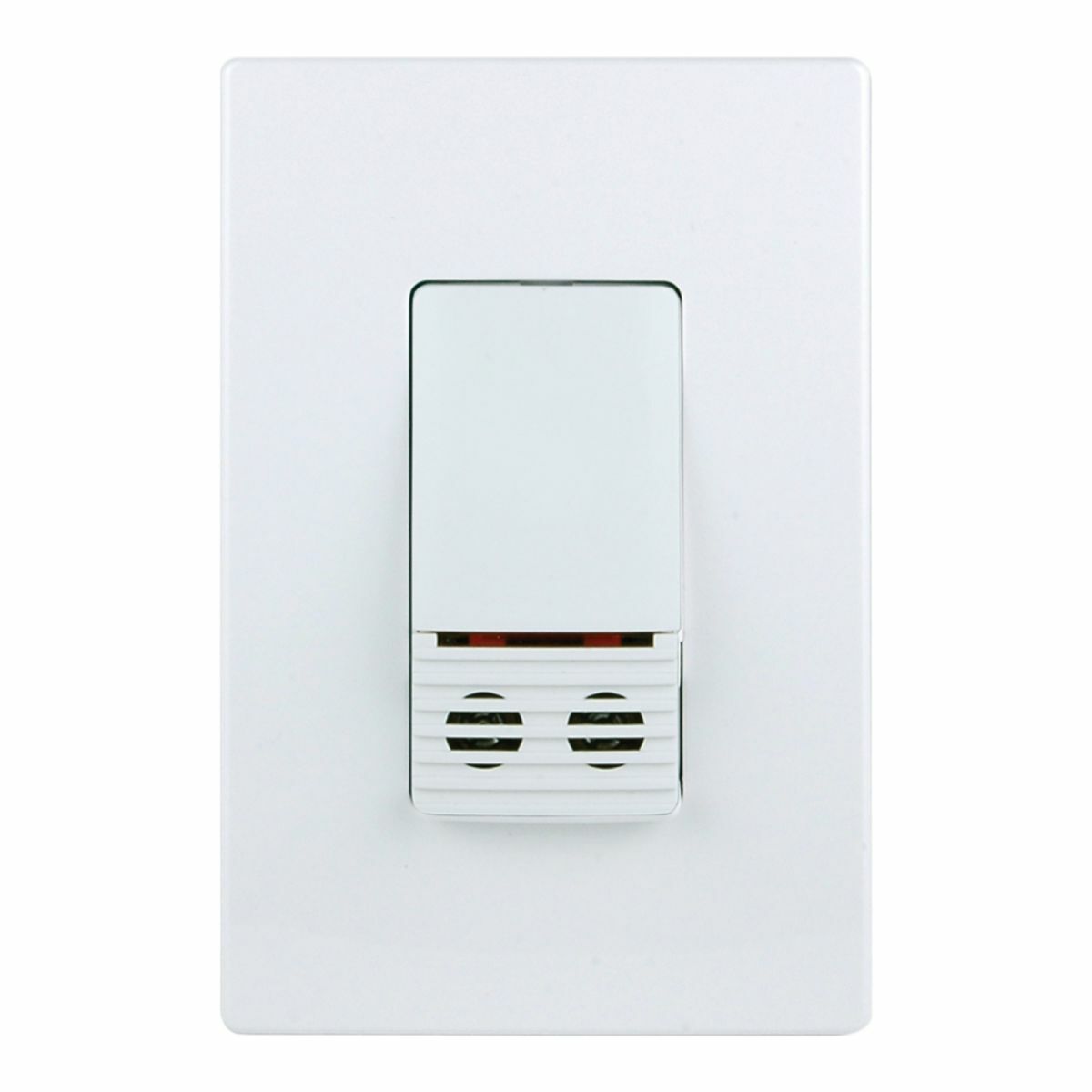 OSW-U-0721-MV-W Greengate 1-Level Wall Switch Occupancy Sensor, 120/277 V AC, Ultrasonic Sensor, 500 sq-ft Coverage, 180 deg Viewing