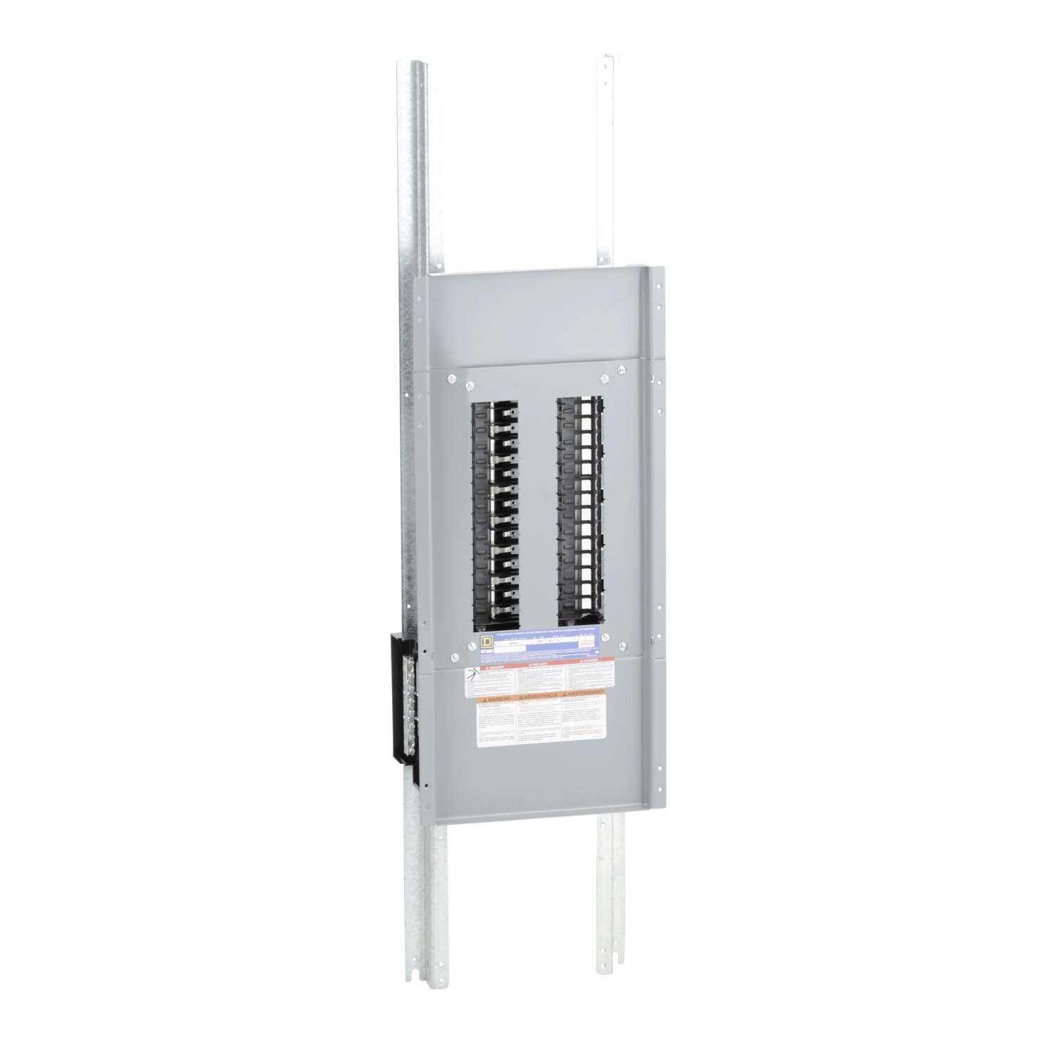 NQ30L4C NQ Series 1-Phase Panelboard Interior, 240 V AC/48 V DC, 400 A, 30 Spaces, 100000 A SCCR