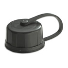 Connector Cap, For Use with Industrial Connector, Black