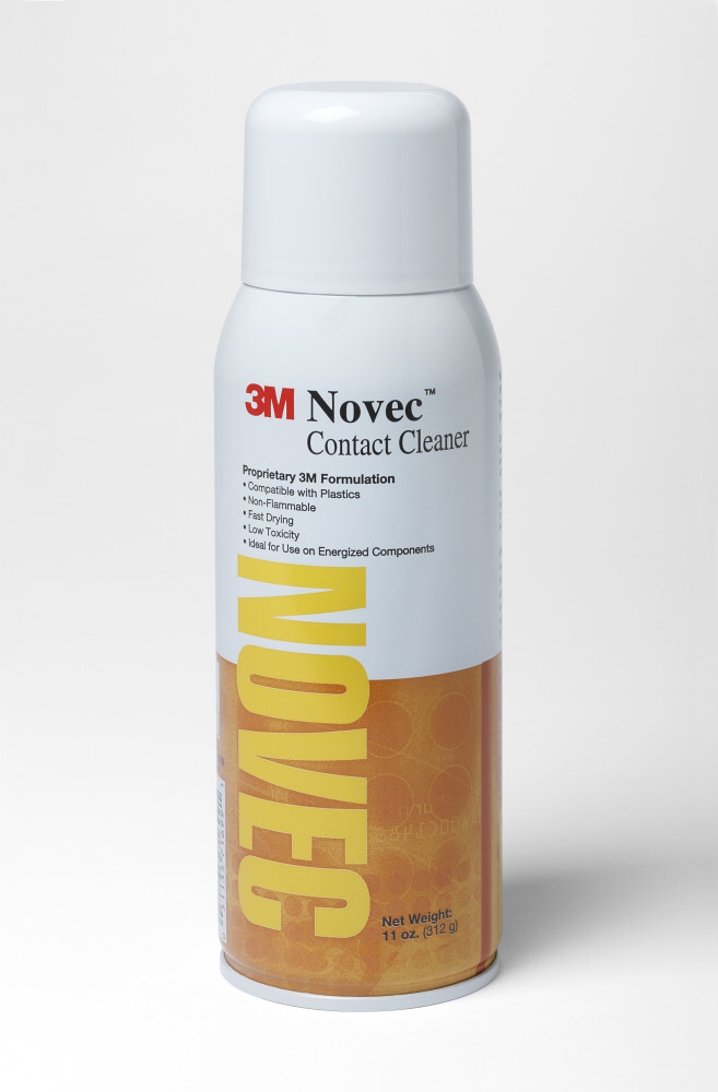 7000031944 Novec Light Duty Contact Cleaner, 11 oz Container Aerosol Can Container, Slight Ethereal Odor/Scent, Clear Glass, Liquid Form