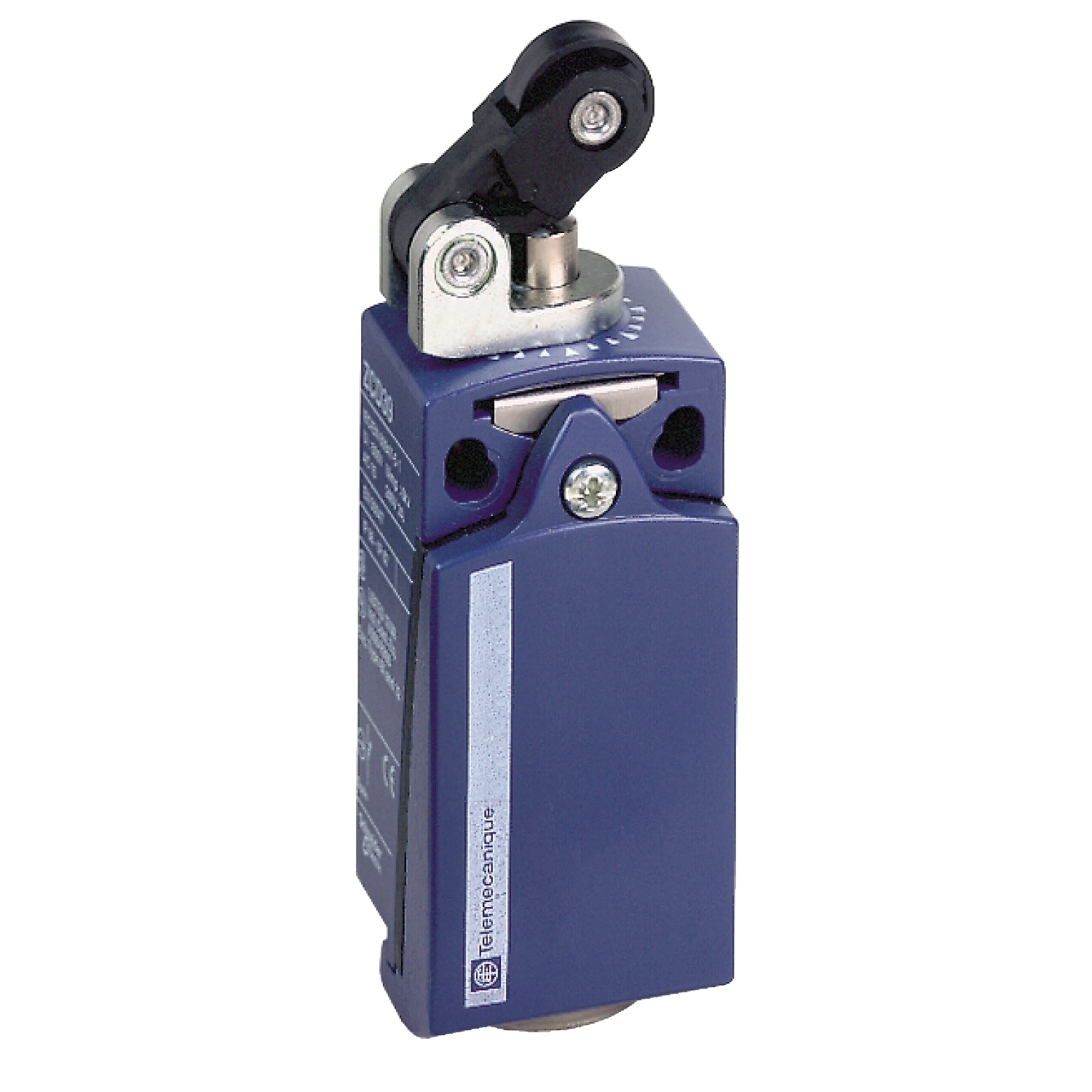 XCKD2121P16 OsiSense XC Standard Format Fixed XC Limit Switch, 240 V AC, 3 A, Roller Lever Plunger Spring Return Actuator, 1NO-1NC Contact, 2 Poles